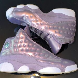 Jordan Women's Iridescent Purple Sneakers